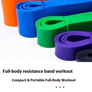 Resistance Bands for Working Out,  Elastic Exercise Bands for Strength Training, Stretching, Workout; Home Gym Equipment for Women Men, Pilates Yoga Physical Therapy, Leg Glute Arm Exercise Kit