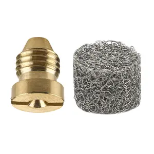 M MINGLE Foam Cannon Orifice Nozzle Tips and Foam Maker, 1.1 mm Thread Nozzle and Mesh Filter for Snow Foam 3000 PSI pressurewasheraccessories