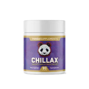 Panda Supps Chillax Anxiety & Stress Relief Supplement 90 Capsule
