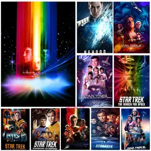Classic M-Movie S-Star T-Trek Poster Bedroom Home Decor Art Poster Perfect Gift for Family and Friends