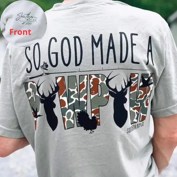 God Made A Pawpaw Short Sleeve Adult Tee, Family Matching Outfits, Dad And Son Tee, Young And Adult Shirt, Camo Hunting Shirt, Southern Boy Shirt, Outdoor Clothing, Gift for Boys Girls, Youth Clothing, Y2k Clothing