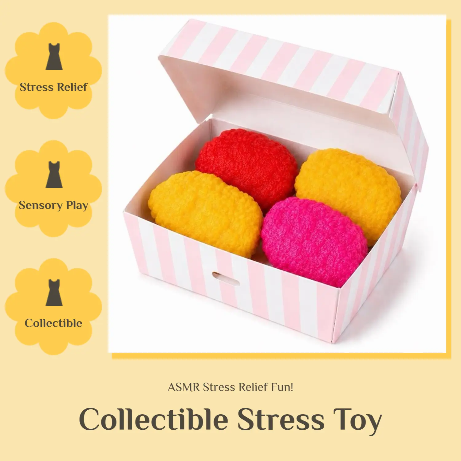 MkDrama Collectible Nuggets Sensory Toy