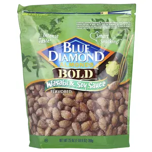 Blue Diamond Almonds, Bold, Wasabi & Soy Sauce, 25 oz (709 g)