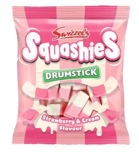 Swizzels Squashies Strawberry & Cream 120G
