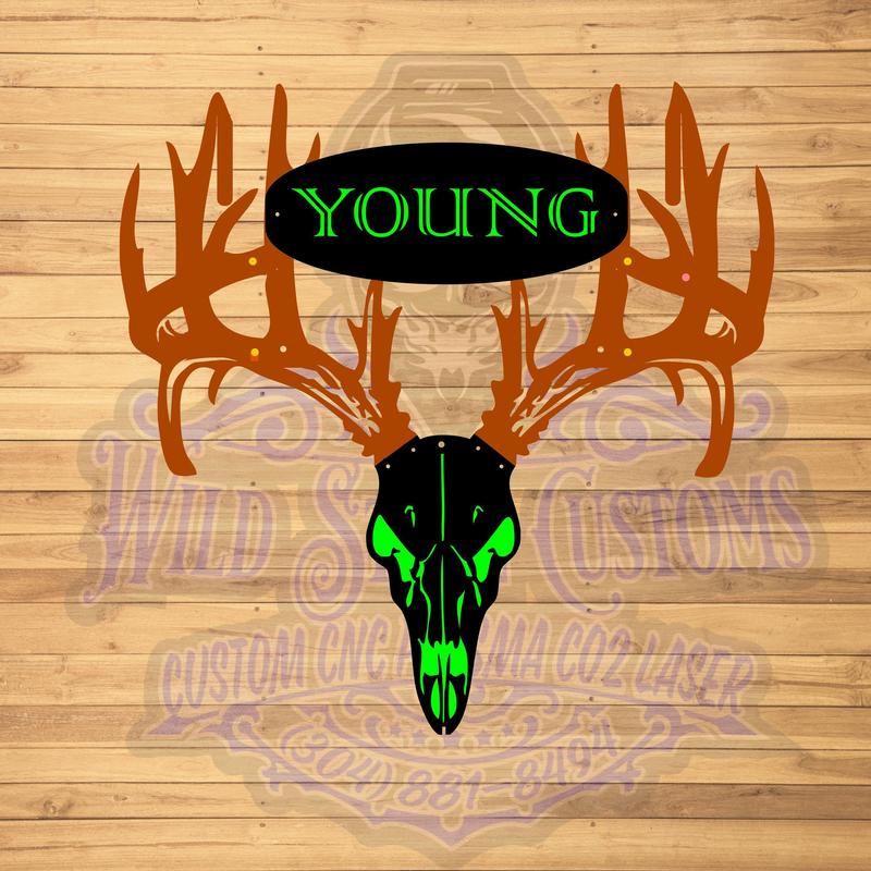 Custom Metal Bow Holder, Personalized gun and bow wall mount, Double bow hanger