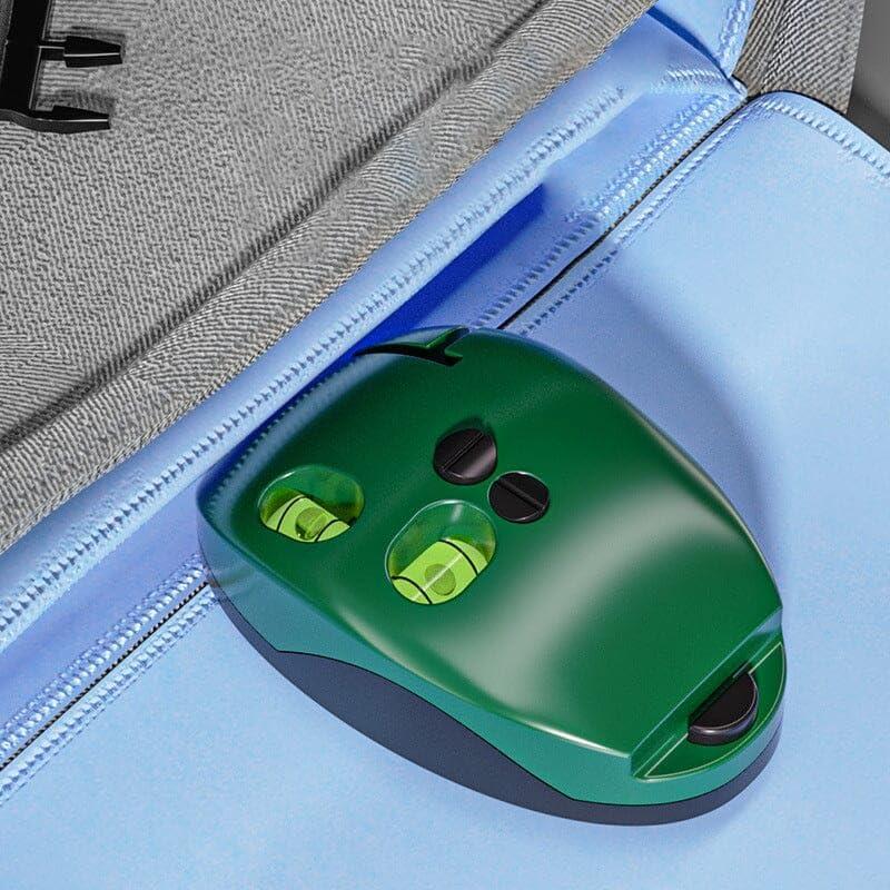 Electronic Red Light 90 Degree Laser Level Self-leveling Parallel Line Portable Tool High Quality Durable for Hanging Pictures Mounting Frames Home Renovation Indoor Decoration Construction Work Office Use and Daily DIY Needs