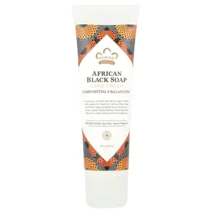 Nubian Heritage Hand Cream, African Black Soap, 4 fl oz (118 ml)