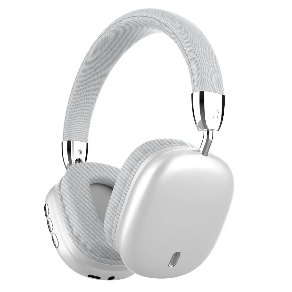 Wireless Bluetooth-compatible Over-ear Headphone, Noise Cancelling Headphone, Noise Cancellation Headphones, Stereo Headset for Mobile Phone, Laptop, Tablet, Audio Devices, Connection,lightweight wireless headset for long-term wear