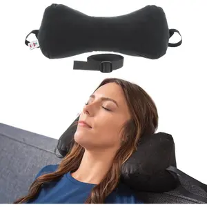 Sleep Log  Shaped Chiropractic  and  Pillow for  Support, Adjustable Firmness - Travel or Use at , 15" x 7" x 7", 60" Strap