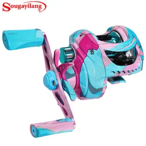 Sougayilang Baitcasting Reel, 9oz Ultralight Baitcaster, Super Smooth 7.2:1 Gear Ratio, 39mm Lower Profile Design, Perfect for Outdoor Fishing