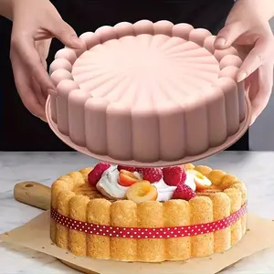 Multi-Functional Non-Stick Silicone Cake Mold, Silicone Baking Mold, Perfect for Delicious Cakes, Ideal for Weddings and Birthdays, 1 Piece