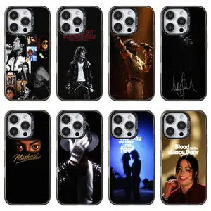 Michael Jackson phone Cases For iPhone 17 16 15 14 13 12 Promax Pro Plus, hard shell protection ,best Gift