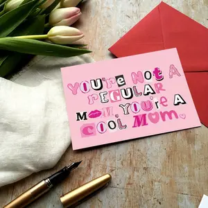 Funny Mother's Day Card Set, Humorous Gift for Sister, Includes Envelope, Perfect for Mom Birthday & Holiday Celebrations