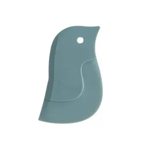 Multifunctional Penguin Shape Silicone Scraper Soft Kitchen Cleaner Cleaning Tools Accessories for Pans Bowls