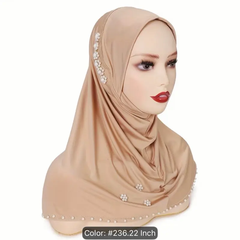 Instant Hijab for Women, Full Chin Coverage Design