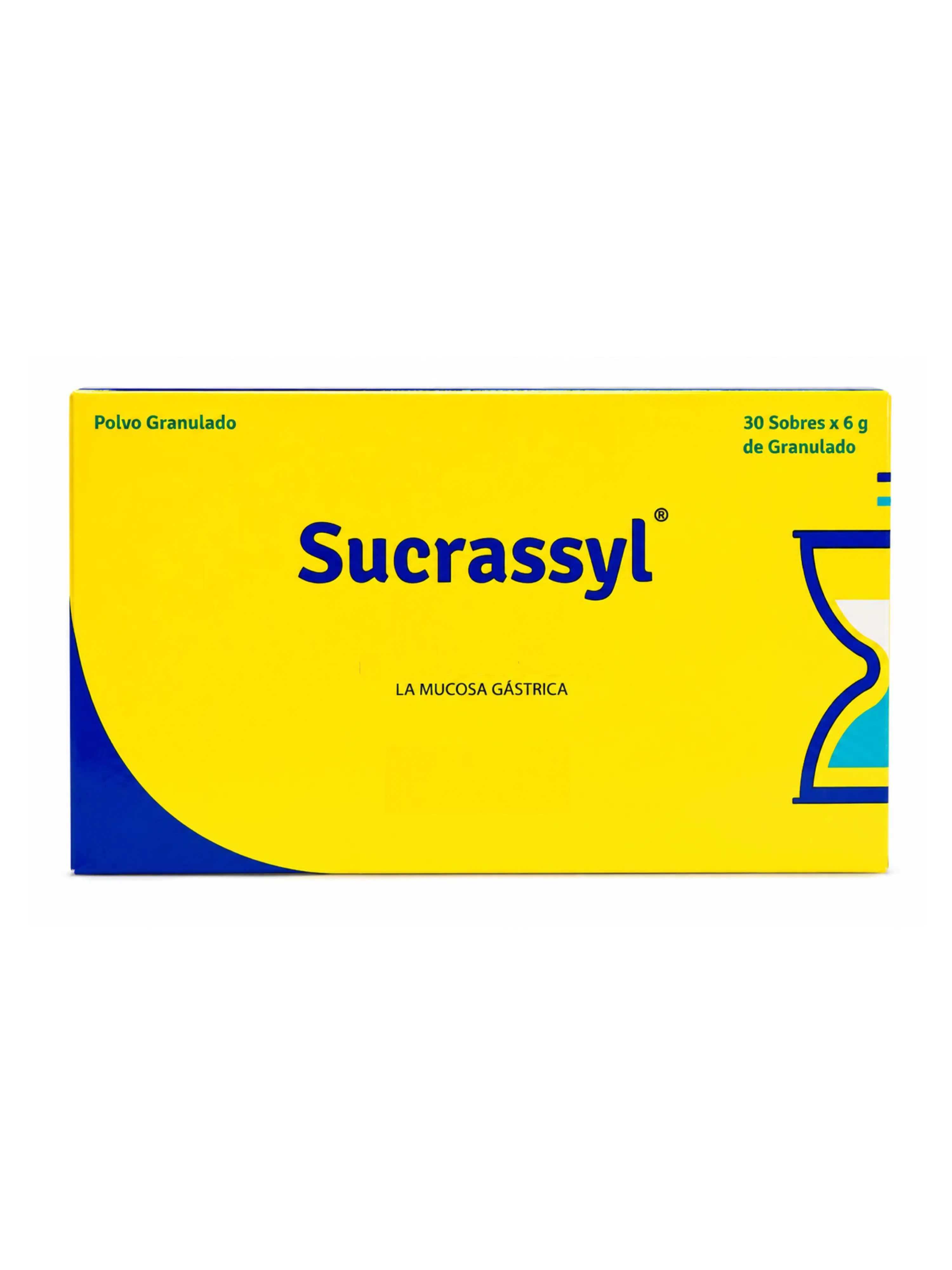 Sucrasyl Polvo Granulado Sobres - 5 o 10 Sobres - Suplemento Para El estomago de el Salvador - Dietary Supplement For Stomach Health and Support - 5 / 10 Pouches