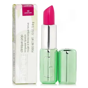 CLINIQUE Pop Longwear Lipstick Shine - # 10 Punch Pop