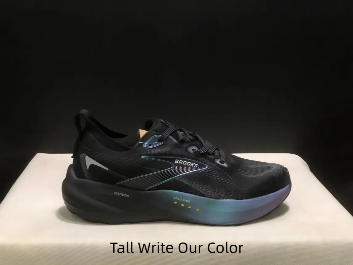 Lightweight breathable mesh running shoes with stunning iridescent gradient midsole. Shock-absorbing cushion structure reduces impact, great choice for road running, training and daily casual outfits.