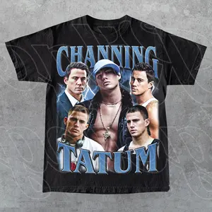 Limited Channing Tatum Vintage T-Shirt, Gift For Woman and Man Unisex T-Shirt