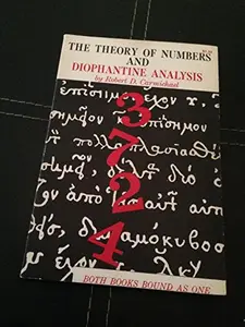 USED-The theory of numbers,: And Diophantine analysis by R. D Carmichael (Paperback)