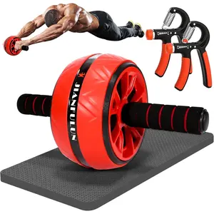 Ab Roller Wheel, Ab Roller for Abs Workout, Ab Roller Wheel Exercise Equipment for Core Workout, Ab Wheel Roller for Home Gym, Ab Workout Equipment for Abdominal Exercise