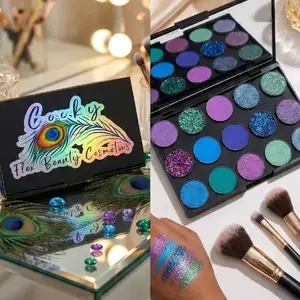 COCKY, 15 Pan PRE-DESIGNED Eyeshadow Palette (By Marissa)