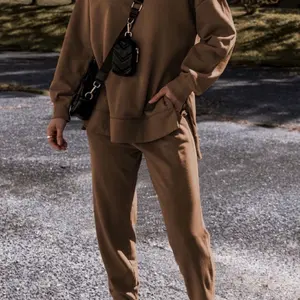 High low Pullover Pants Set