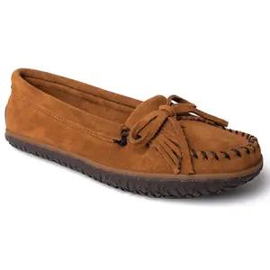 Minnetonka Women's Moccasins- Kilty Tread