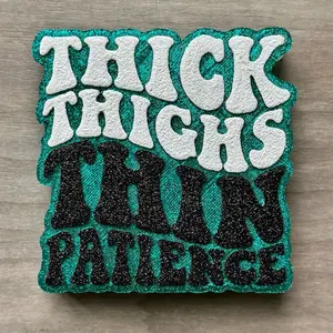 Thick Thighs, Thin Patience Car Freshie - Air Freshener for Cars