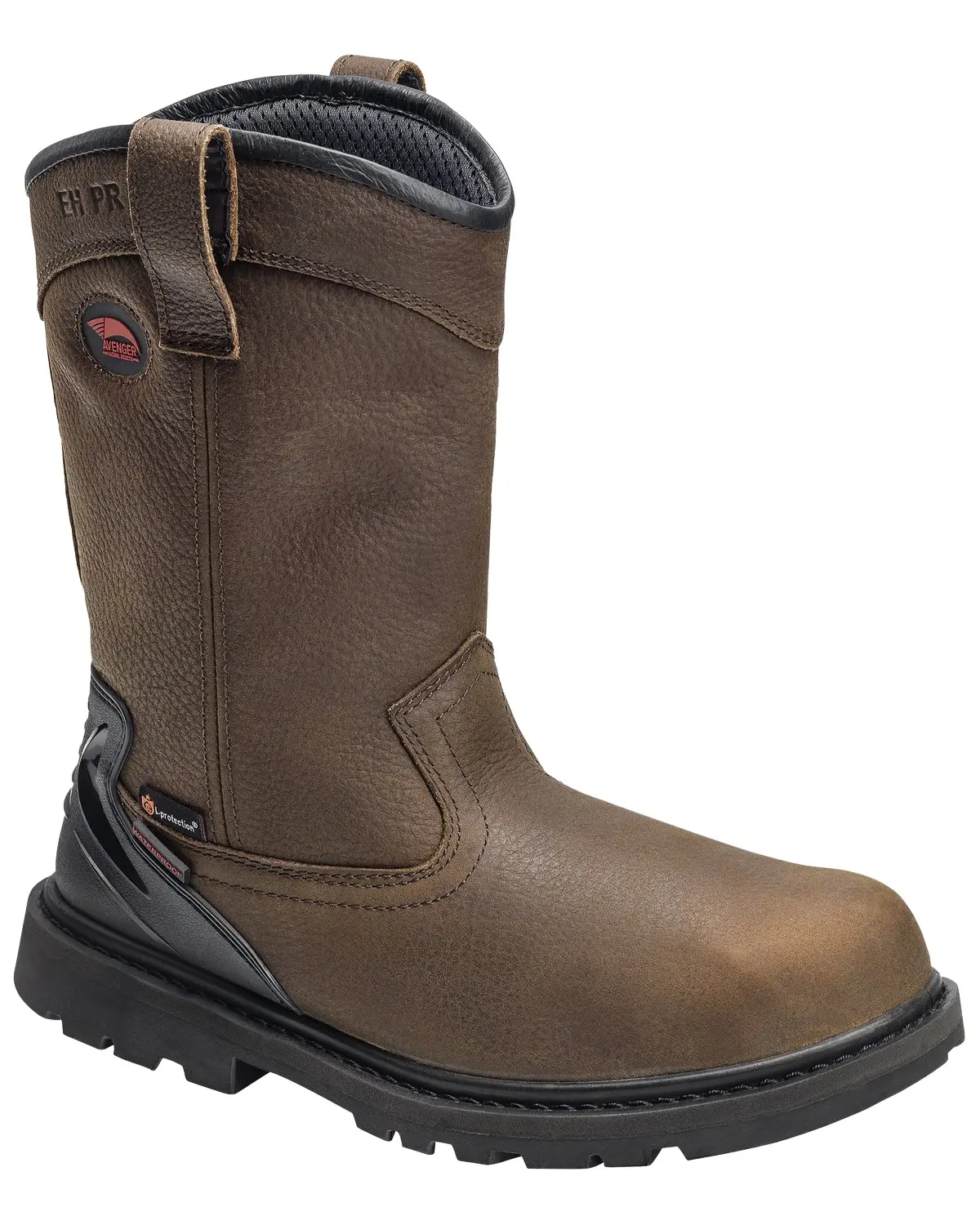 Avenger Men's Men'S Waterproof Western Work Boot Soft Toe - 7676