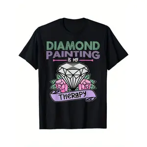 Diamond Painting T Shirt Featuring Diamond Painting Is My Relaxing Hobby
