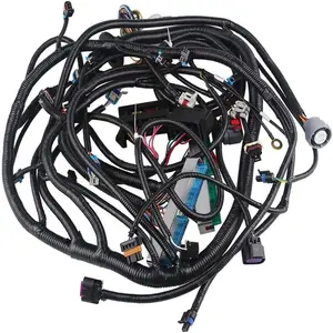 Stand Alone Wiring Harness For LS LS1 SWAP Engines 4.8 5.3 6.0 Drive by Cable, For LS SWAPS DBC 4.8 5.3 6.0 1999-2006 LS1-4L60E Wiring Harness Stand Alone