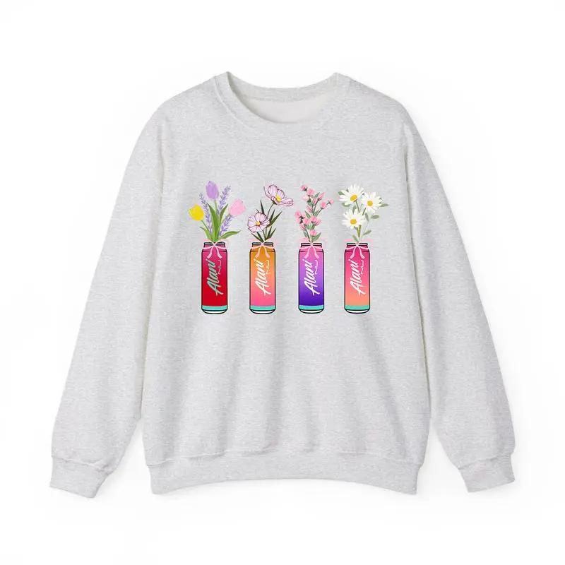 Alani Nu Shirt - Sweatshirt - Hoodie, Alani Lover, Pink Alani Coquette Shirt, Alani Energy Sweatshirt, Summer Outfits, Alaninu Energy, Trendy Shirt