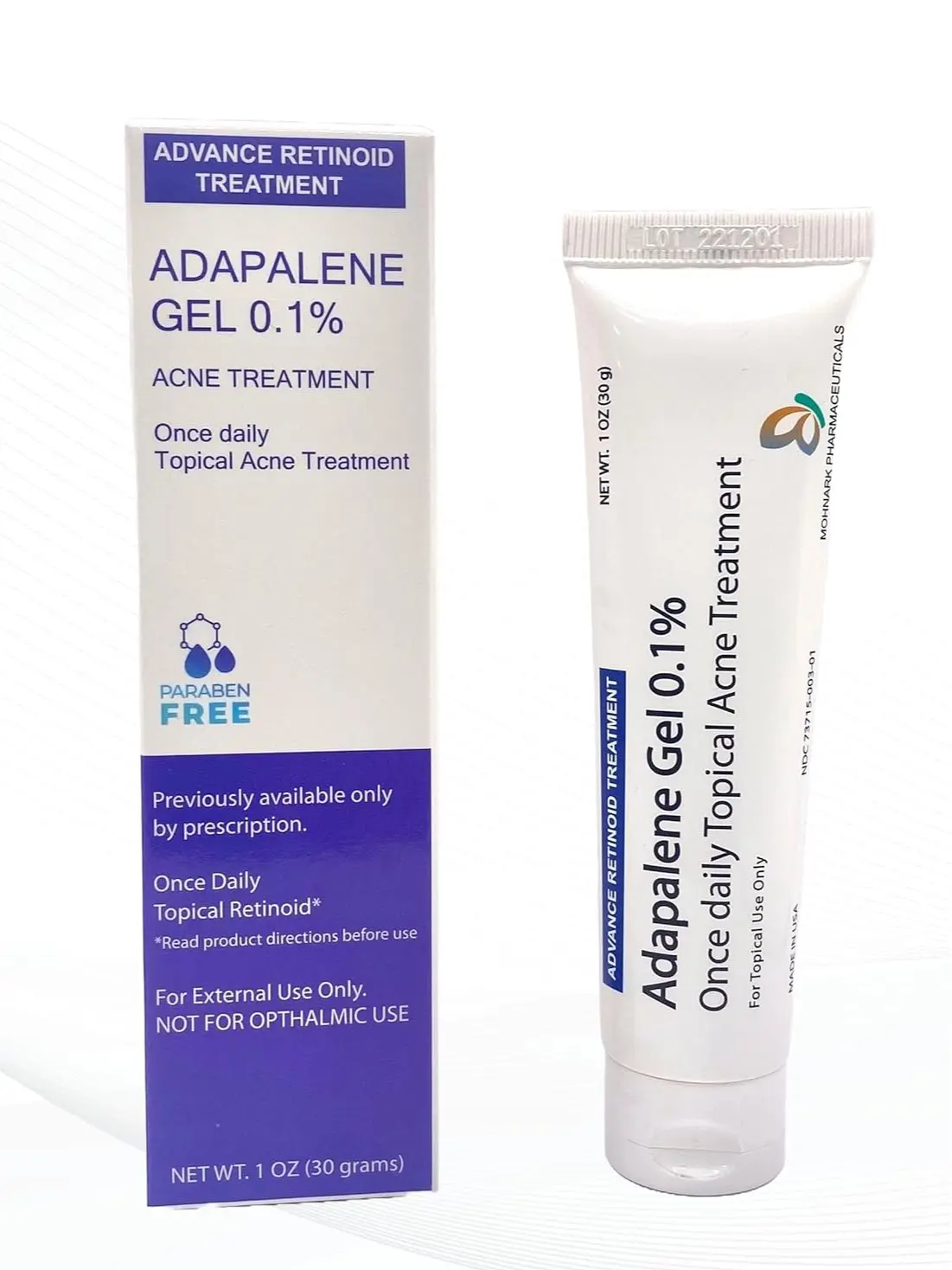 Adapalene 0.1% Acne Gel Adapalene 0.1% Acne Gel