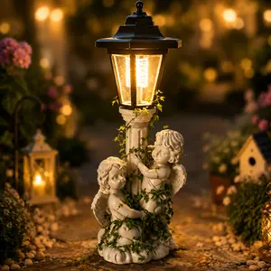 Solar waterproof angel light, suitable for ambient decoration in courtyards, lawns, small paths, and other scenes; it can also serve as a small gift for friends and loved ones during holidays.
