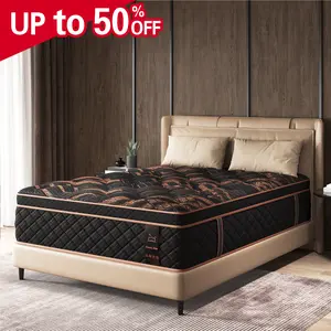 12/14Inch Mattress Twin Full Queen King Bed Size Memory Foam - Ergonomic Design Medium Firm Hybrid Mattress, Luxurious Comfort With Pocket Springs Gel Memory Foam