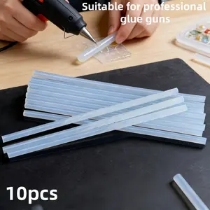 High Viscosity Hot Melt Glue Sticks, 7mm X 150mm, Fits Most Glue Guns, Ideal for Handmade Decorations, Furniture Repair, DIY Projects