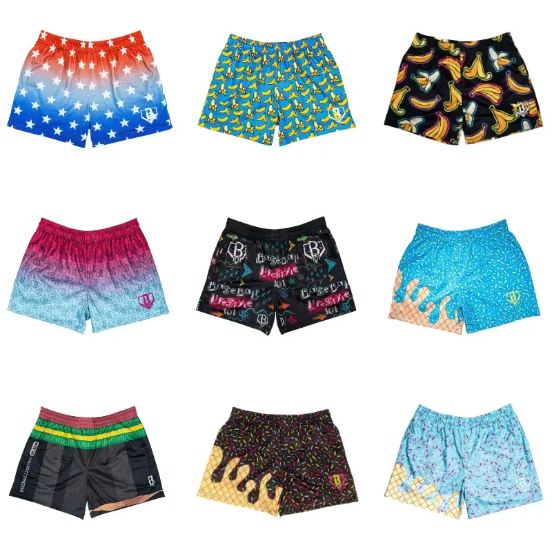 Baseball 101 Shorts – Ballpark Essentials Mesh Shorts for Kids, Junior & Adult, Lightweight Baseball Activewear, Sports Gift
