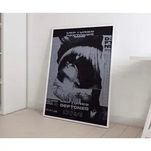 Deftones "Saturday Night Wrist" Glossy Poster – Frameless Wall Decor Print with Artistic Photo Finish, Designed for Music-Themed Room Decoration and Modern Ornamental Displays.