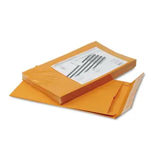 Quality Park 93338 Redi-Strip Kraft Expansion Envelope Side Seam 10 x 15 x 2 Brown 25 Pack