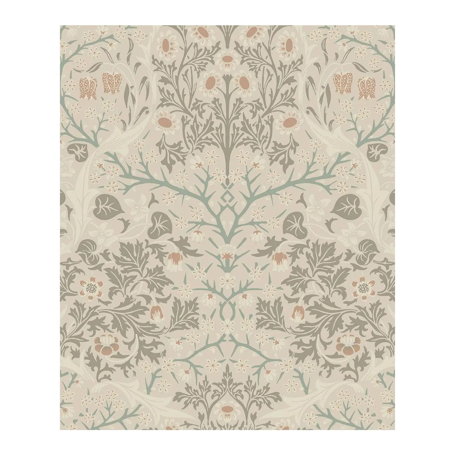 NextWall Victorian Garden Vintage Peel and Stick Wallpaper NextWall Victorian Garden Vintage Peel and Stick Wallpaper