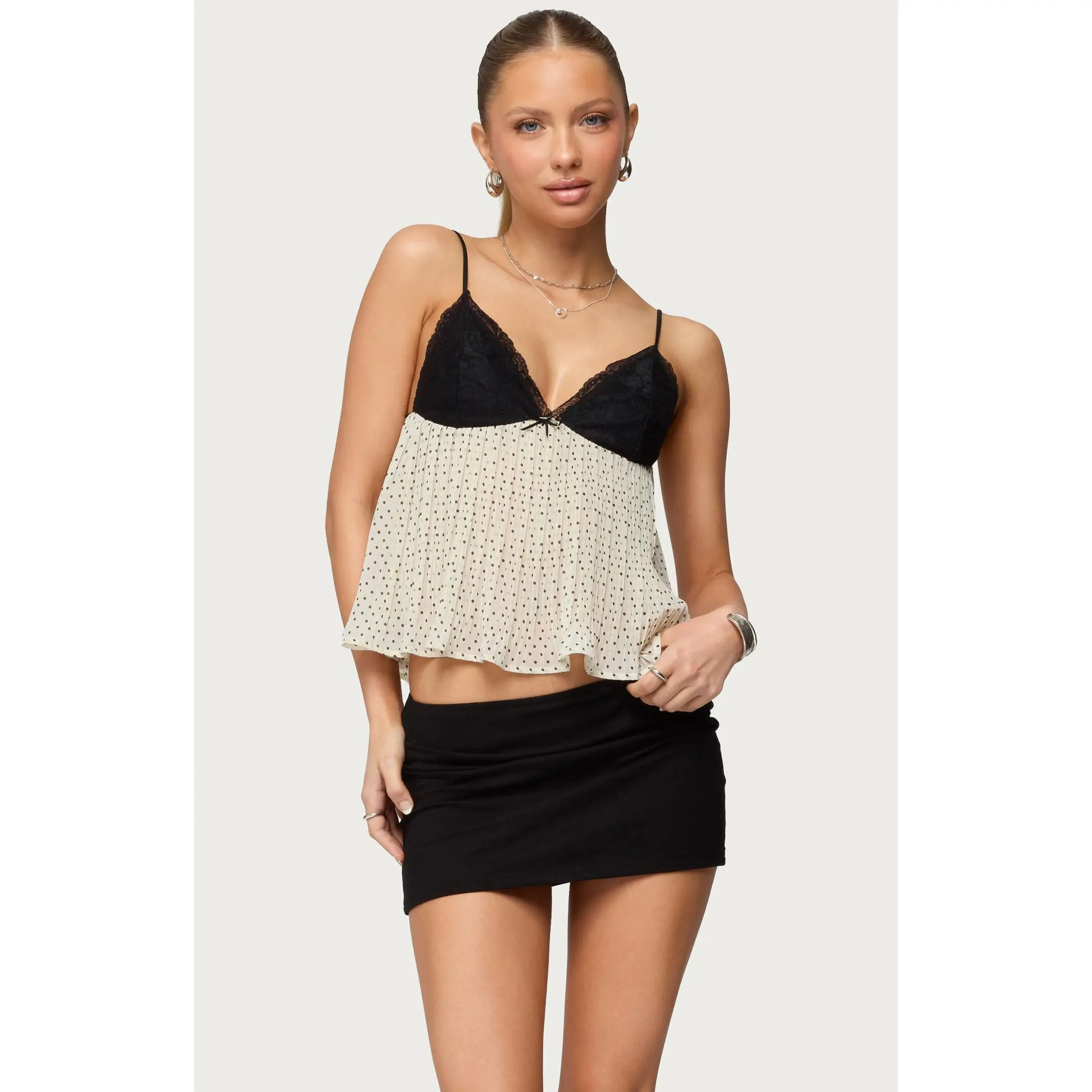 Edikted Women's Petite Aisha Low Rise Mini Skirt - Multicolor Edikted Women's Petite Aisha Low Rise Mini Skirt - Multicolor