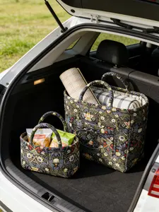 Car Interior Storage Basket, Car Trunk Organizer, Clothing Book Work Supplies Home Organizer Bag, Space Saving Multi-Purpose Car Accessory