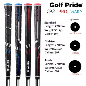 10Pcs CP2 Pro Wrap Grip Golf Club Grip Golf Grip Anti-Slip Rubber Grip Red NEW Set Blue