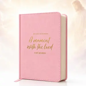 365-Day Women’s Study Bible, NVA Full Color Hardcover Daily Devotional for Christian Women, Embossed Leather Cover Faith Based Book with Daily Prayer, Bible Study and Spiritual Guidance