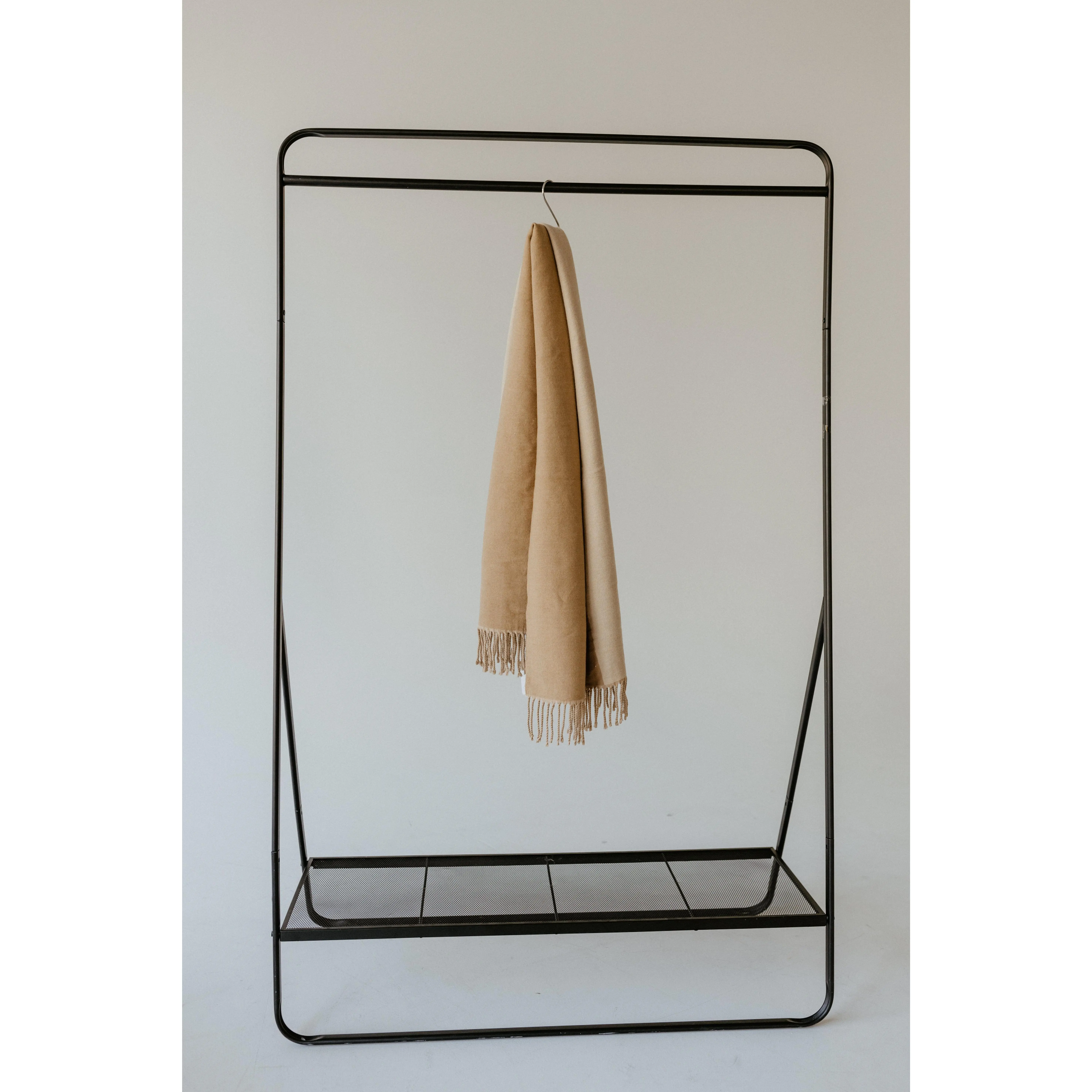 TWO-TONE SCARF IN TAUPE