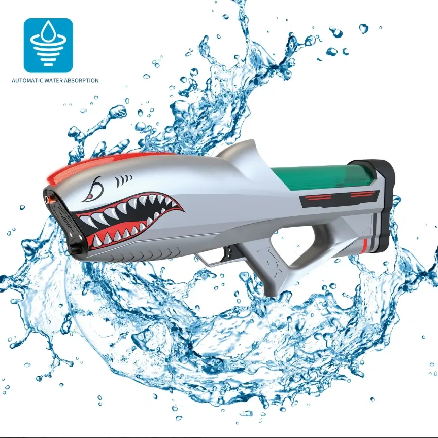 MONGU Kublai S2 Mini Electric Water Blaster, Electric Squirt Auto Refill Summer Pool Beach Toy