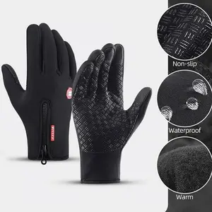 Ultimate Waterproof & Windproof Thermal Non-Slip Gloves, Thermal Touch Screen Winter Gloves, Warm Mittens for Men and Women