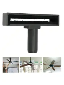 Ceiling Fan Blade Cleaner Duster,Washable Brush Fan Cleaning Tool Ceiling Fan Cleaning Vacuum Attachment For Vacuum Cleaners For Most Vacuum Cleaners Reusable Cleaning Tool For High Ceiling Fan