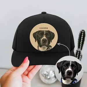 Custom Pet Photo Trucker Hat: Personalized Dog Mom & Cat Dad Gift